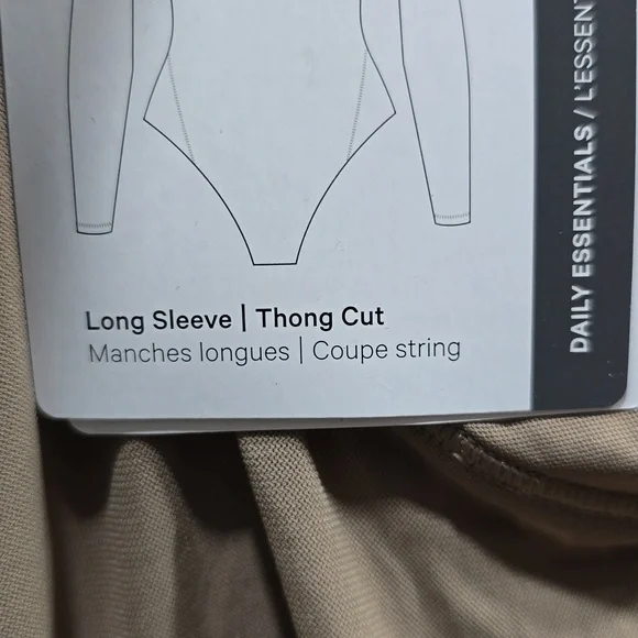 NWT Lululemon Wundermost Nulu Mesh Long-Sleeve Crewneck Bodysuit Taupetastic - Picture 9 of 9